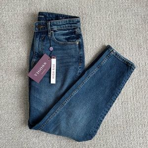 NWT Women’s Vigoss Friday High Rise Tapered Boyfriend Jeans Size: 26
